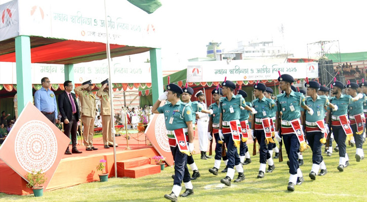 খুলনায় যথাযোগ্য মর্যাদায় মহান স্বাধীনতা ও জাতীয় দিবস উদযাপিত