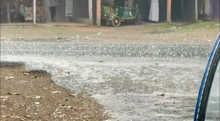 নাটোরের তিন উপজেলায় শিলাবৃষ্টি, ক্ষতির মুখে আম-লিচু আর রবিশস্য
 